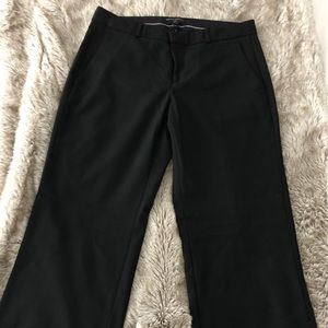 Black dress trousers